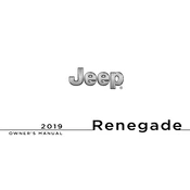 Jeep Renegade 2019 SUV manual cover