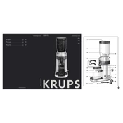 Krups GX610050 Coffee Grinder manual cover