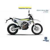 Husqvarna 701 Enduro 2019 Motorcycle manual cover