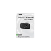 Canon Digital IXUS 300 HS manual cover