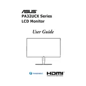 ASUS ProArt Display PA32UCX-K Monitor manual cover