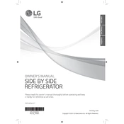 LG SRSXB2622S Refrigerator manual cover