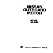 Nissan NS5B Outboard Motor manual cover