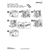 Xerox Phaser 7100 Memory Printer manual cover