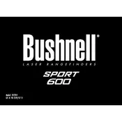 Bushnell 202201 Rangefinder manual cover