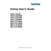 Brother DCP-L2537DW manual cover