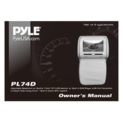 Pyle PL74D Monitor manual cover