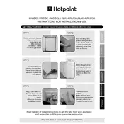 Hotpoint FFU4D K 1 Fridge Freezer manual cover