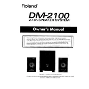 Roland DM-2100 manual cover