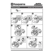 Husqvarna Automower 435X AWD Wheel Brush Kit Lawn Mower manual cover