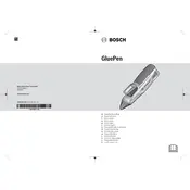 Bosch GluePen Glue Pen manual cover