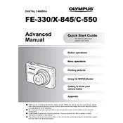 Olympus FE-330 manual cover