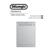 DeLonghi DDW60X16 manual cover