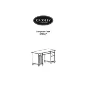 Crosley CF6507 Desk manual cover