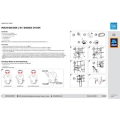 Easy Home 700343 6 Function Showerhead manual cover