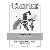 Clarke 3110157 KIT1100 Air Tool Kit manual cover