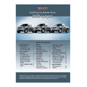 GMC Canyon 2008 manual cover