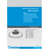 Vivotek AM-52E Adapter manual cover