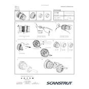 Scanstrut TBH- 4 Seal manual cover