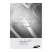 Samsung HT-F5500 Series Home Theater System manual cover