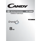 Candy GCC 580NB-80 manual cover