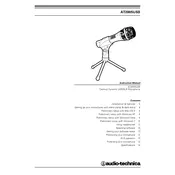 Audio-Technica AT2005USB Microphone manual cover