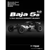 HPI Racing Baja 5B 2.0 Version 12050 Race Kit manual cover