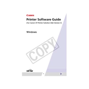 Canon Windows manual cover