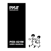 Pyle PED021M Drum Set manual cover