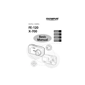 Olympus FE-120 manual cover