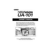 Roland UA-101 manual cover