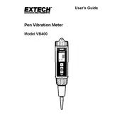 Flir Extech VB400 Meter manual cover