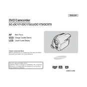 Samsung SC-DC171 Camcorder manual cover