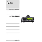 Icom IC-M700PRO Radio manual cover