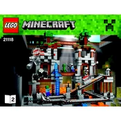 LEGO 21118-2 Construction Set manual cover