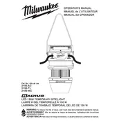 Milwaukee 2156-AC Light manual cover