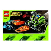 LEGO 8958-1 Construction Set manual cover