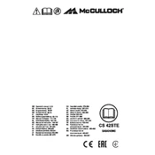 McCulloch CS 42STE manual cover