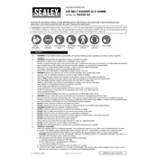 Sealey SA355.V2 Sander manual cover