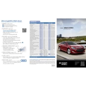 Hyundai Sonata Hybrid 2014 Sedan manual cover