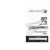 Can-Am T3 6x6 Outlander Series 2017 Vehicle manual cover