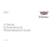 Cadillac V-Series 2017 manual cover