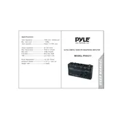 Pyle PHA211 Amplifier manual cover