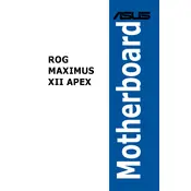 ASUS ROG MAXIMUS XII APEX Motherboard manual cover