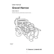 Husqvarna Gravel Harrow R400 Series Gravel Harrow manual cover