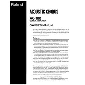 Roland A-100 manual cover