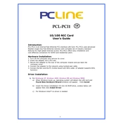 PC Line PCL-PCI1 manual cover