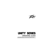 Peavey Unity Series Guitar manual cover