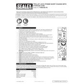 Sealey 1100CXD.V5 Trolley Jack manual cover