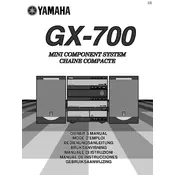 Yamaha GX-700 Mini Component System